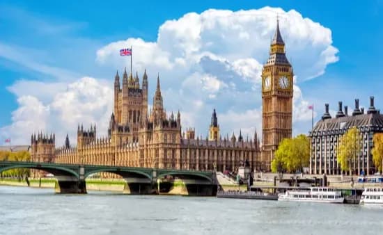 Londýn, Big Ben a Houses of Parliament