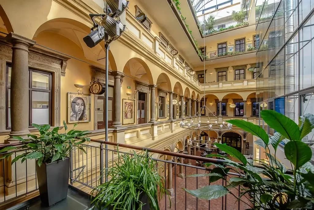 Dům pánů z Lipé - atrium