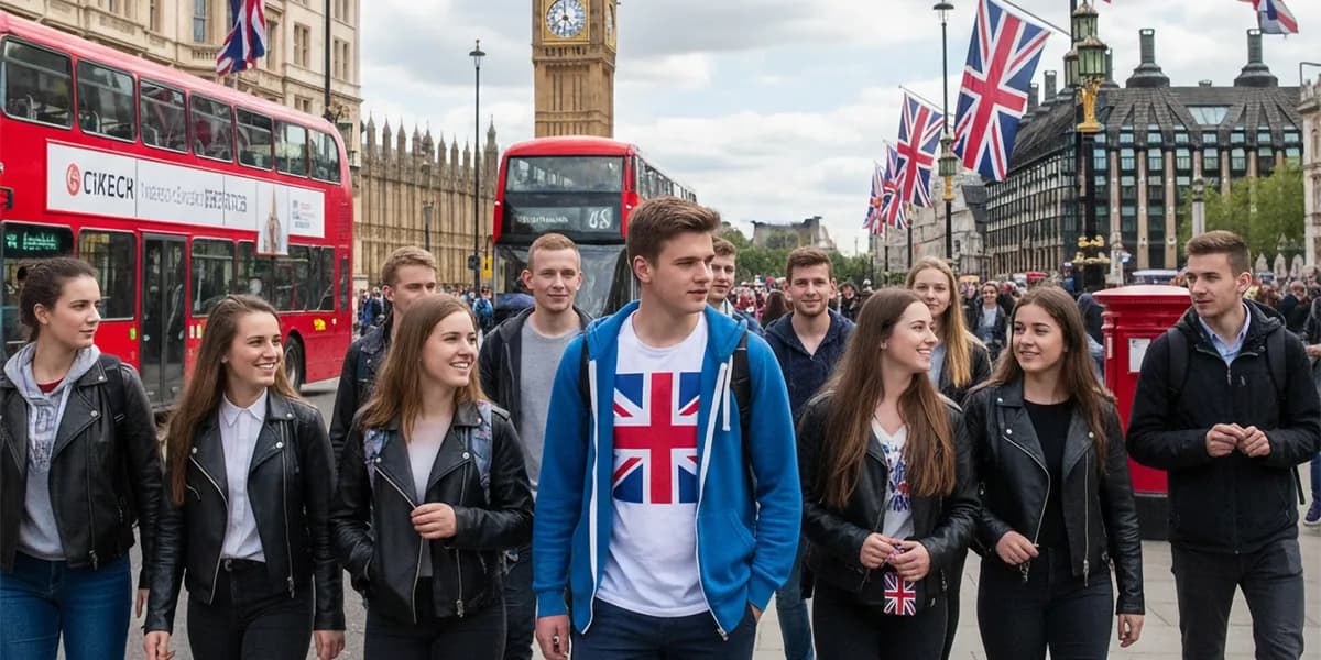 Studenti na jazykovém pobytu v zahraničí