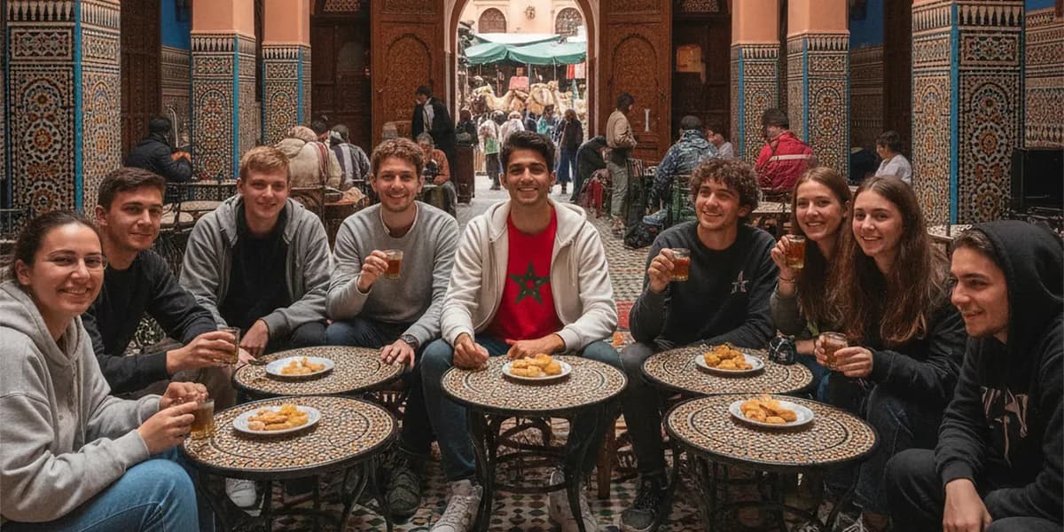 Studenti na jazykovém pobytu v zahraničí