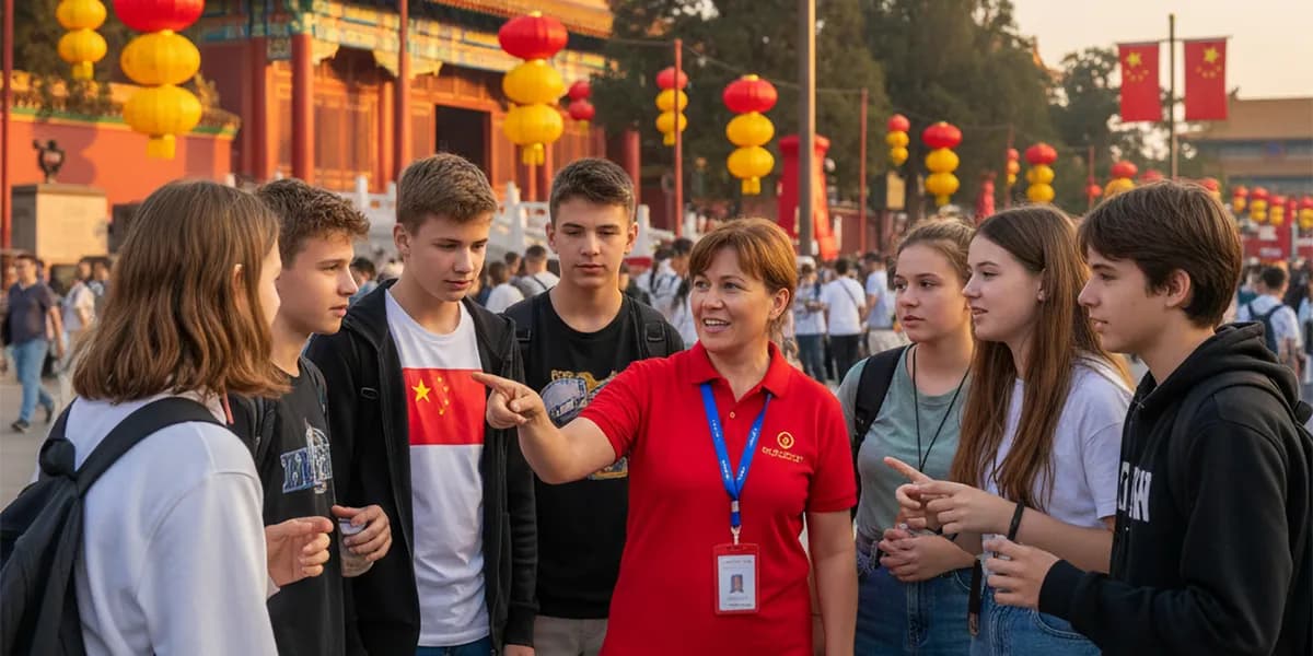 Studenti na jazykovém pobytu v zahraničí