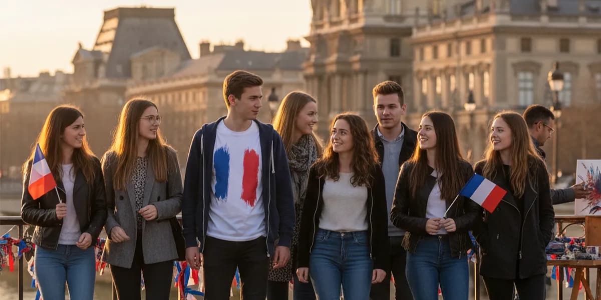 Studenti na jazykovém pobytu v zahraničí