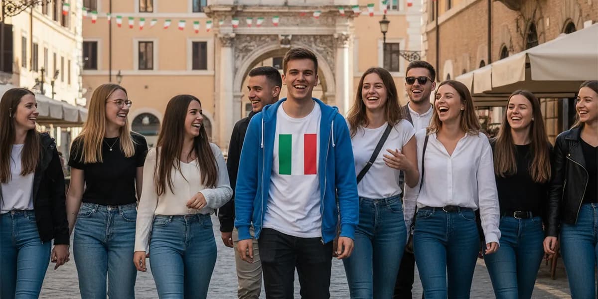 Studenti na jazykovém pobytu v zahraničí