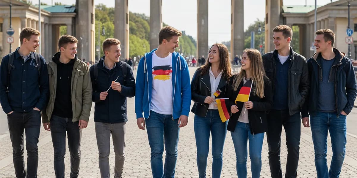 Studenti na jazykovém pobytu v zahraničí