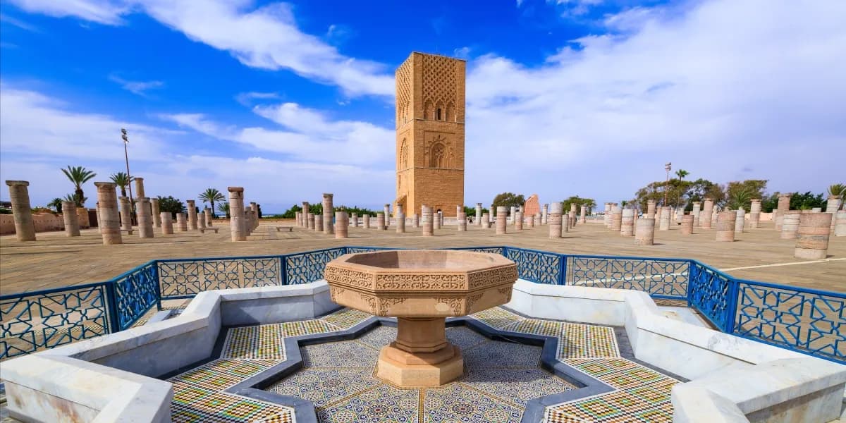Rabat, Maroko. Hassanova věž