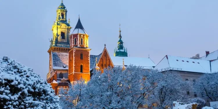 Zámek Wawel v Krakově