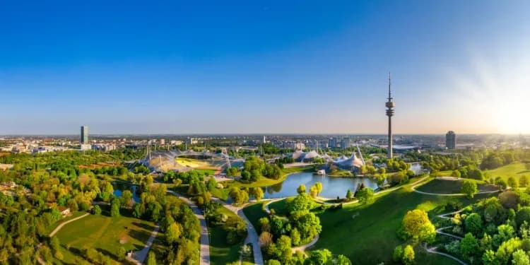 Olympijský park v Mnichově