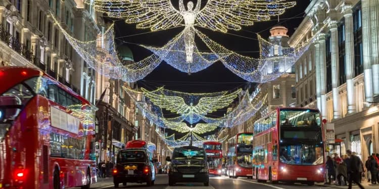 Adventní Londýn