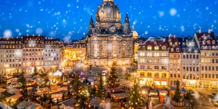 Adventní trhy v Drážďanech