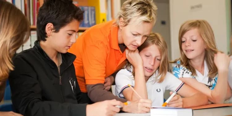 Exsportise - studenti na hodině angličtiny