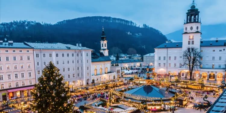 Adventní trhy v Salzburgu