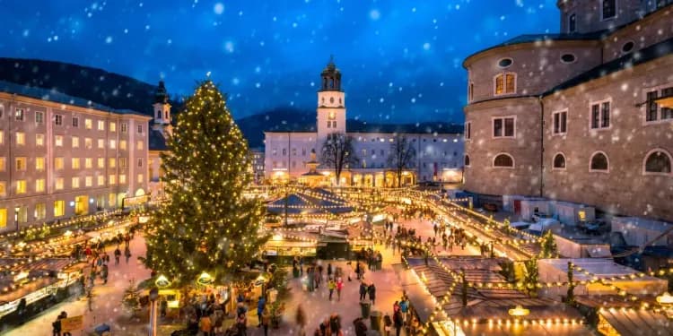 Adventní trhy v Salzburgu
