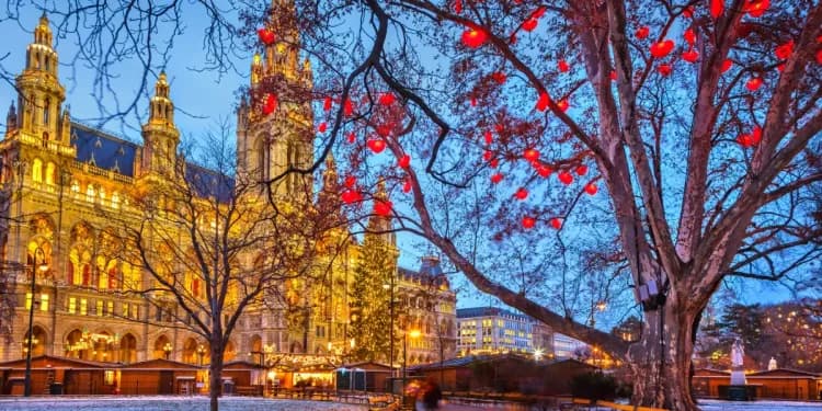 Adventní trhy ve Vídni