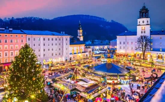 Adventní trhy v Salzburgu