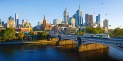 Melbourne, panorama města