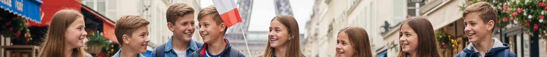 Děti na jazykovém pobytu ve Francii