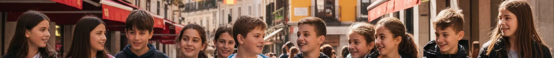 Děti na jazykovém pobytu ve Španělsku