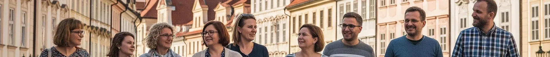 Studenti na školním zájezdu