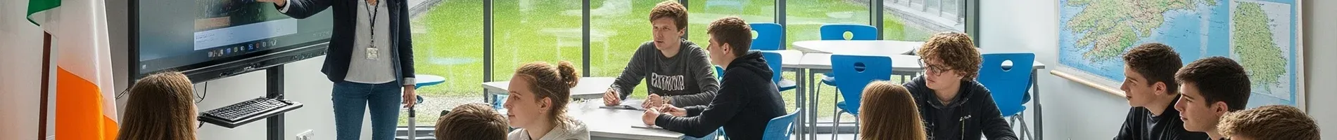 Studenti na školním zájezdu v Irsku